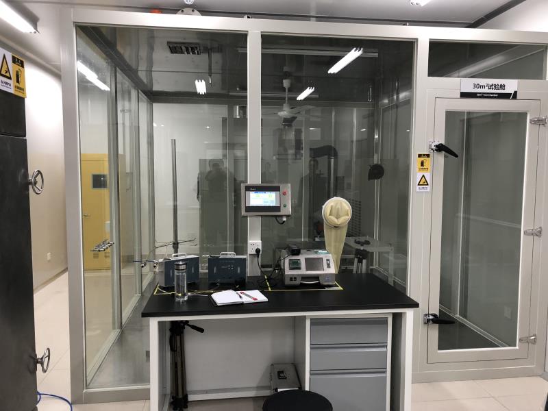 臭氧去除能效環境測試艙(圖1)